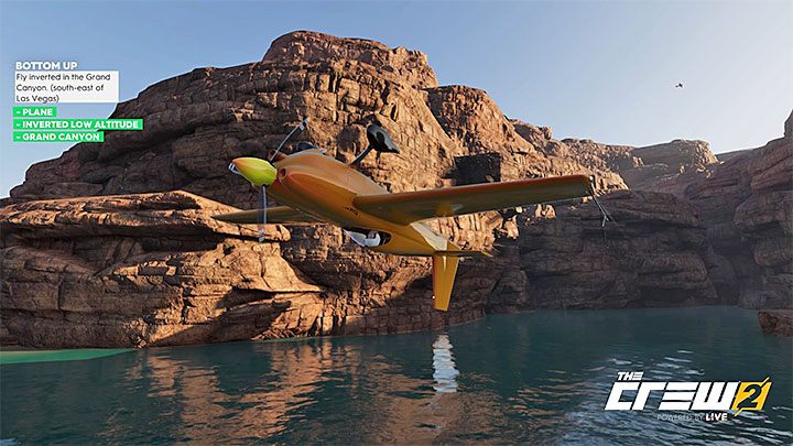 Description: Fly Inverted in the Grand Canyon (south-east of Las Vegas) - The Crew 2: Album - Freestyle - The Crew 2: Photo Ops - The Crew 2 Game Guide