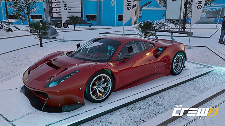 Description: Photo of the FERRARI 488 GT3 Touring Car - The Crew 2: Album - Pro Racing - The Crew 2: Photo Ops - The Crew 2 Game Guide