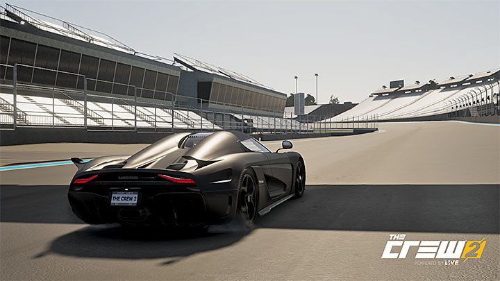 Description: Perform a burn at the starting grid of Little Eagle Speedrome - The Crew 2: Album - Pro Racing - The Crew 2: Photo Ops - The Crew 2 Game Guide