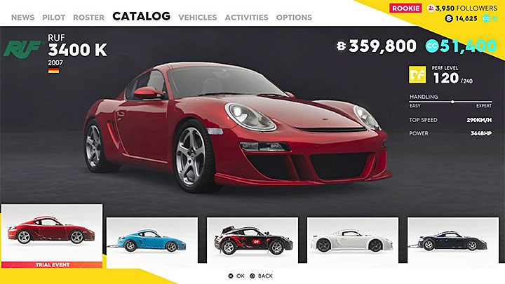 RUF CTR-3 for around 400,000 bucks dominates other Drift cars due to its high perf level - The Crew 2: The best vehicles - The Crew 2: Vehicles - The Crew 2 Game Guide