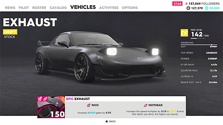 The only way to improve machines in The Crew is to install parts that are acquired from the loot boxes - The Crew 2 Game Guide