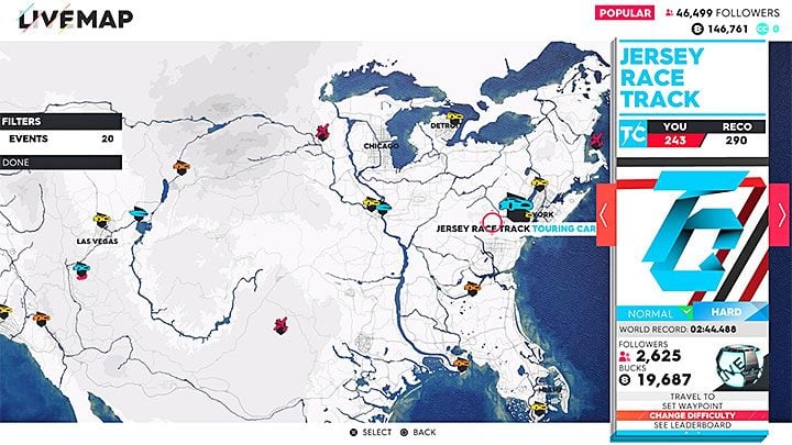 By default, you cant choose the difficulty level when selecting the events - The Crew 2: Can I change the difficulty level? - The Crew 2: FAQ - Frequently Asked Questions - The Crew 2 Game Guide