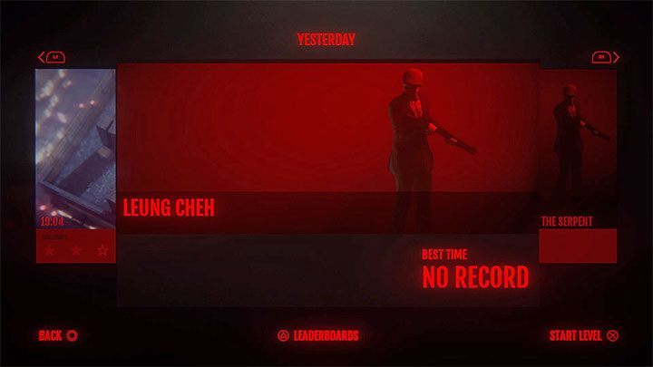Taking part in the duel with the boss is a mandatory step after completing all of the stages of the fourth chapter of the game - Yesterday - Leung Cheh - chapter 4 (Yesterday)| The Hong Kong Massacre Bosses - Bosses - The Hong Kong Massacre Guide