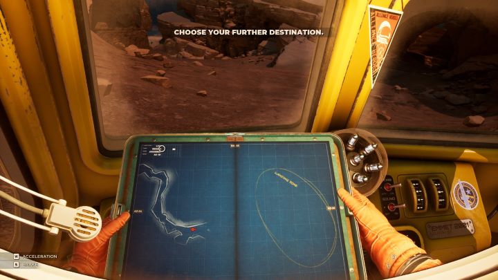 By taking the left road, Yasna will obey the Astrogator's order and head to the landing zone to leave the planet - The Invincible: Which way to go - The road to the landing zone or to the Alliance base? - Important Choices - The Invincible Guide