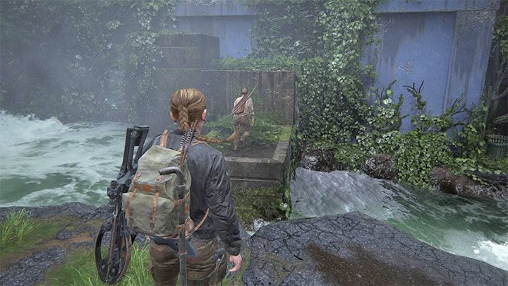 Right after leaving the Interbay building, where you could find the 2 secrets described above, you have to make some jumps on the ledges above the river - The Last of Us 2: The Shortcut - collectibles, artefacts, coins - Seattle Day 2 - Abby - The Last of Us 2 Guide