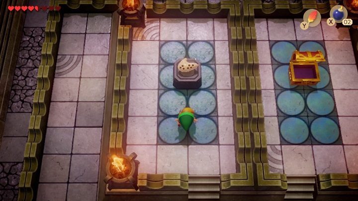 Go along the corridor starting from the left - Anglers Tunnel | Links Awakening Walkthrough - Walkthrough - Links Awakening Guide