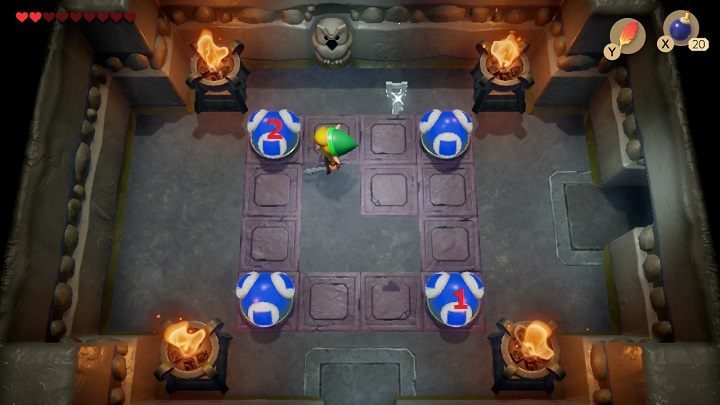 Move two rooms up - Anglers Tunnel | Links Awakening Walkthrough - Walkthrough - Links Awakening Guide