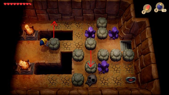 Enter the cave and go right - Anglers Tunnel | Links Awakening Walkthrough - Walkthrough - Links Awakening Guide