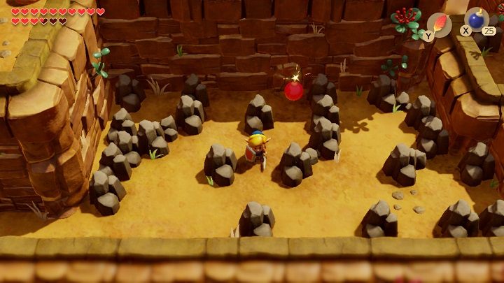 Return to the surface and go left over the bridge - Turtle Rock | Links Awakening Walkthrough - Walkthrough - Links Awakening Guide