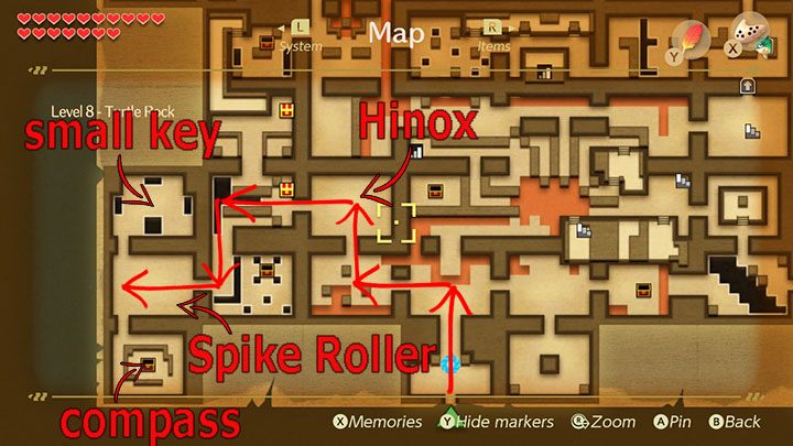 Link's Awakening Turtle Rock walkthrough and maps - Polygon