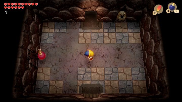 Go through the tunnel and take the last ladder down - Turtle Rock | Links Awakening Walkthrough - Walkthrough - Links Awakening Guide