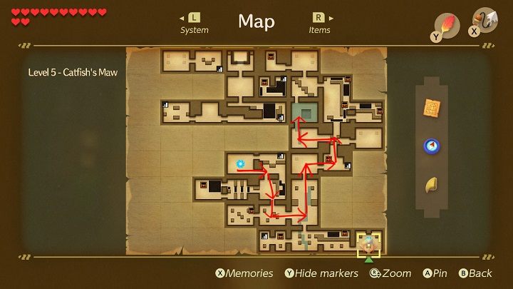 Zelda: Link's Awakening - Catfish's Maw dungeon explained, how to get the  Hookshot