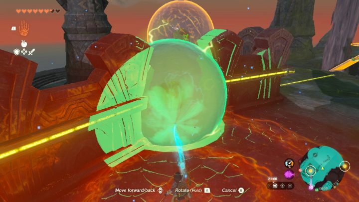 Insert a water bubble in the gap between the cables to transmit electricity - Zelda TotK: Sidon of the Zora - Walkthrough - Zelda Tears of the Kingdom Guide