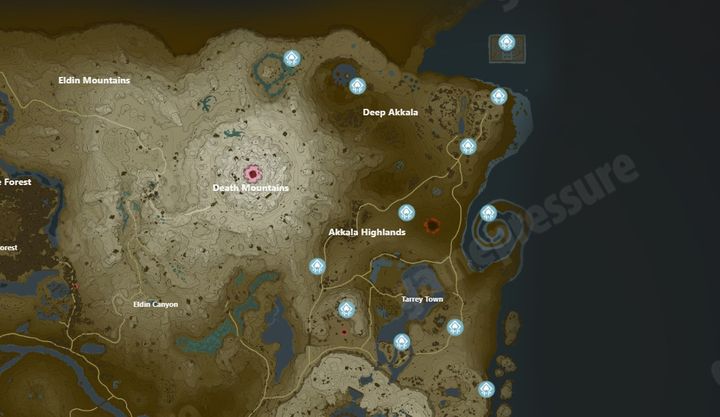 Attach the turbine to the center of the device, and then place the stone platform to connect the cables and power the turbine - Zelda ToTK: All Shrines in Akkala - Surface - Zelda Tears of the Kingdom Guide