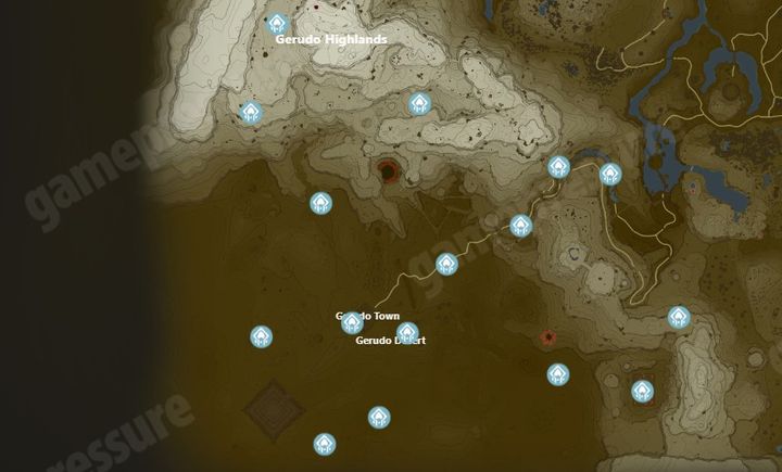 In this shrine, you will learn to use explosive barrels and lure enemies into traps - Zelda TotK: All Shrines in Gerudo - Surface - Zelda Tears of the Kingdom Guide