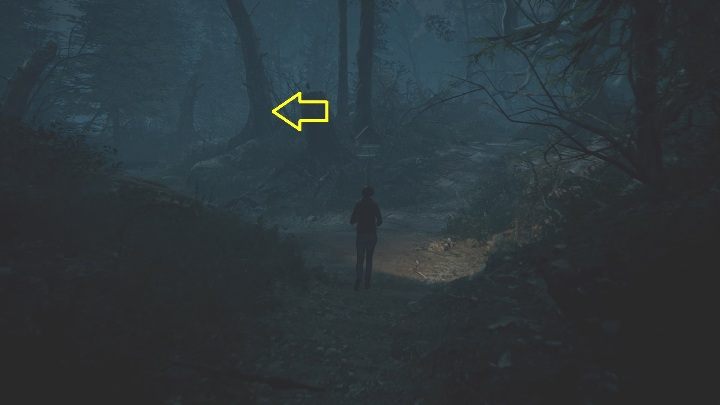 When you reach the sign, turn left to continue your adventure - The Medium: Nature park Niwa - walkthrough - Walkthrough - The Medium Guide