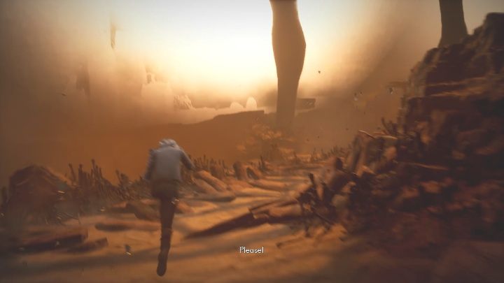 After checking the tent, a monster will attack you - The Medium: Nature park Niwa - walkthrough - Walkthrough - The Medium Guide