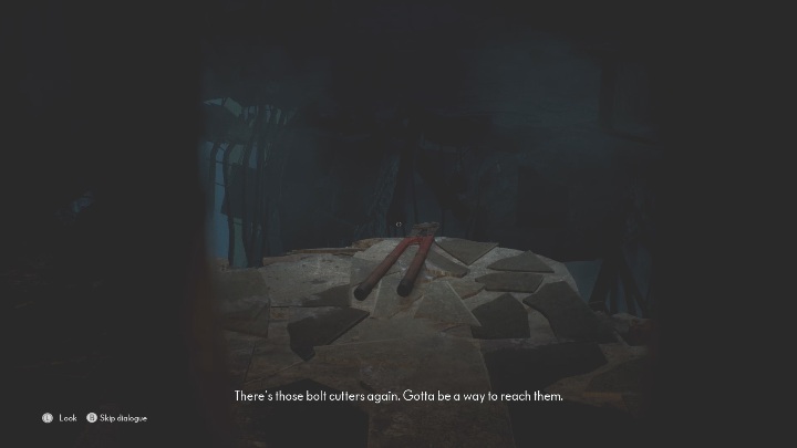 As you walk along, you can look through the bars - The Medium: On the other side of the mirror - walkthrough - Walkthrough - The Medium Guide