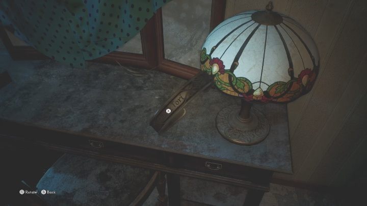 To get the whole picture, look at the desk - The Medium: On the other side of the mirror - walkthrough - Walkthrough - The Medium Guide