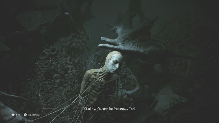 After getting the information and the mask, you must return to the woman's body - The Medium: On the other side of the mirror - walkthrough - Walkthrough - The Medium Guide