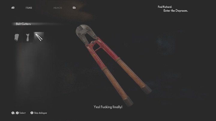 You will eventually reach the bolt cutters - The Medium: On the other side of the mirror - walkthrough - Walkthrough - The Medium Guide