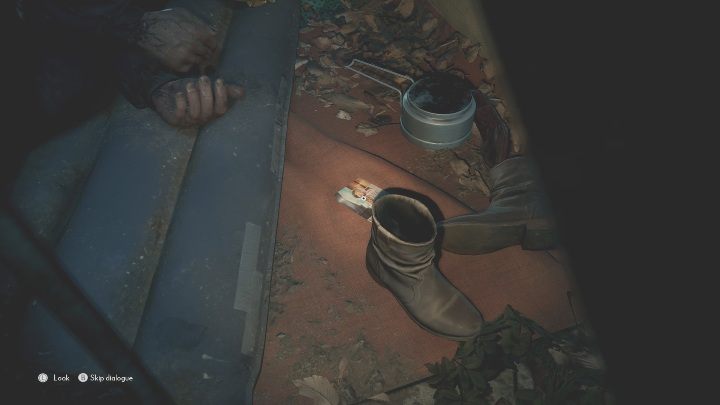 To get this postcard, you must examine the tent - The Medium: Postcards - list - Secrets and Collectibles - The Medium Guide