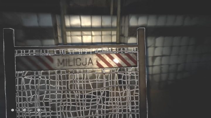 To activate this echo you must examine the sign left by the militia - The Medium: Echoes - list - Secrets and Collectibles - The Medium Guide