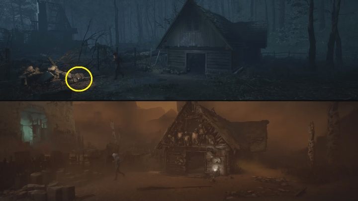 Location: in front of the workshop and the Red House - The Medium: Echoes - list - Secrets and Collectibles - The Medium Guide