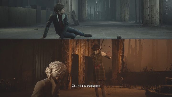 Sadness will talk to you for a while and then run away - The Medium: Encounter with Sadness - walkthrough - Walkthrough - The Medium Guide