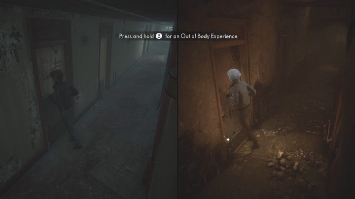 Use the door on the left - The Medium: Encounter with Sadness - walkthrough - Walkthrough - The Medium Guide