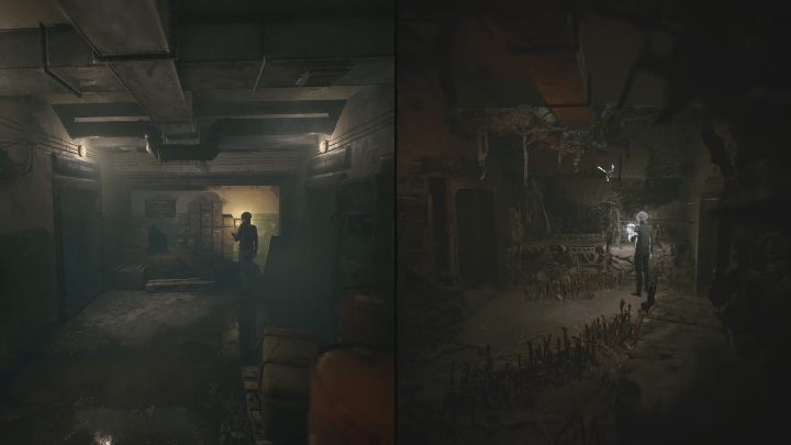 When you are at the power source, use the spirit blast - The Medium: Basement - walkthrough - Walkthrough - The Medium Guide