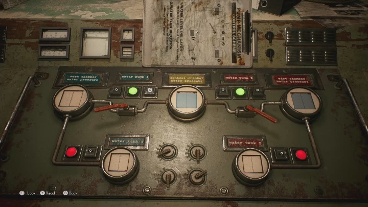 You need to pour the water so that it is stored in the middle and right chambers (as in the screenshot above) - The Medium: Basement - walkthrough - Walkthrough - The Medium Guide