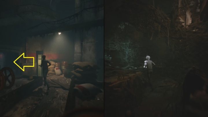 Once the water has drained properly, you can go down - The Medium: Basement - walkthrough - Walkthrough - The Medium Guide