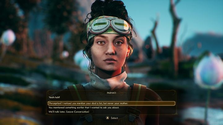 During dialogues, you should choose dialogue options where the success depends on a given ability. - How to gain experience quickly in The Outer Worlds? - FAQ - The Outer Worlds Guide