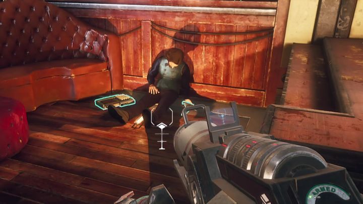 When you get to the terminal, you can restart the relay - Silent voices | The Outer Worlds side quest - Groundbreaker - The Outer Worlds Guide