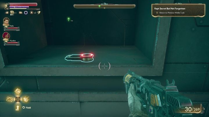 Use the terminal to open up a cache located in Phineas bedroom - Kept Secret But Not Forgotten | The Outer Worlds Walkthrough - Phines questline - The Outer Worlds Guide