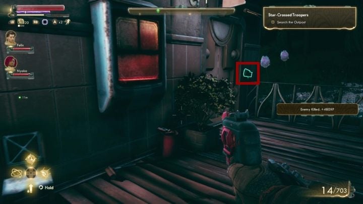 The outpost in which the wanted have hidden is in the Emerald Vale - Star-Crossed Toopers | The Outer Worlds Companion quest - Nyoka - The Outer Worlds Guide