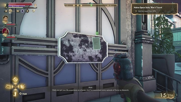 It turns out that the parcel was already released for delivery - Makes Space Suits, Wont Travel | The Outer Worlds side quest - Quests - The Outer Worlds Guide