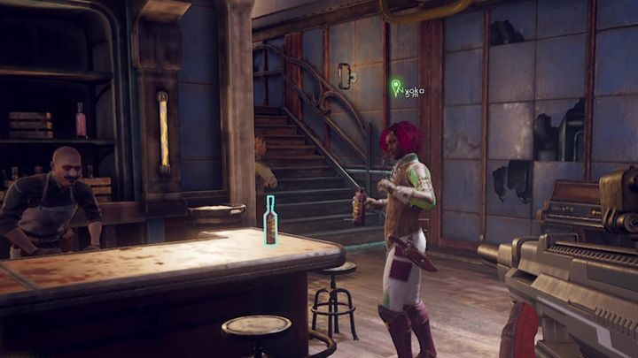 Youll find Nyoka at the Yacht Club - Signal Point in Space | The Outer Worlds Walkthrough - The Path Of Halcyon - The Outer Worlds Guide