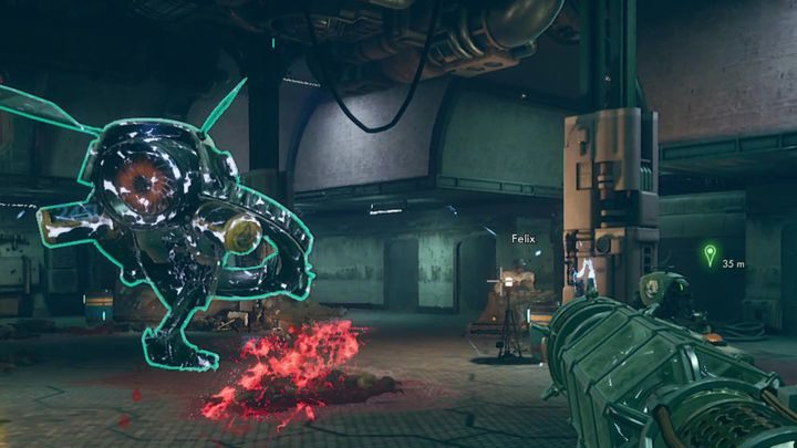 Once at the bottom, you will find that the entire retirement program is a scam - Why Call Them Back From Retirement | The Outer Worlds Companion quest - Emerald Vale - The Outer Worlds Guide