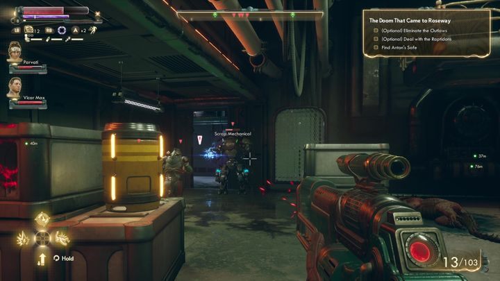 Then, go deeper into the building - The Doom That Came to Roseway | The Outer Worlds side quest - Roseway - The Outer Worlds Guide