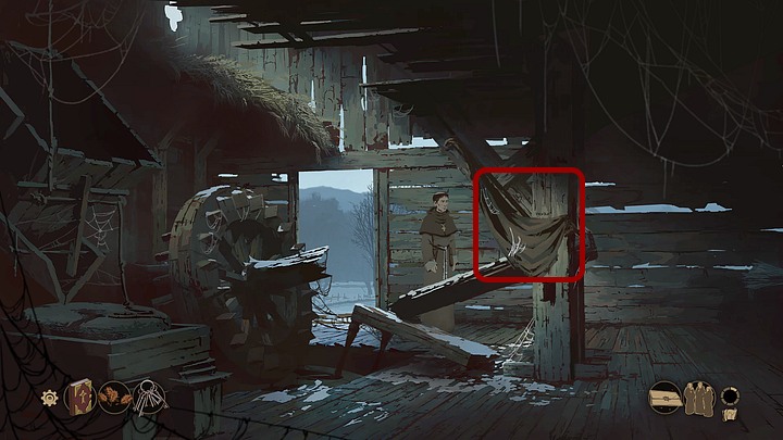 Leave the cathedral with the main entrance (on the right) and then leave the monastery (towards the bottom of the screen) - Chapter One - Philip - Book One: From the Ashes - The Pillars of the Earth Game Guide