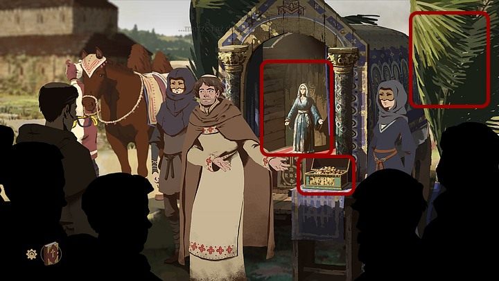 During the conversation with priest, ask him about all the details - Chapter sixteen - Home (Kingsbridge) - Book Three: Eye of the Storm - The Pillars of the Earth Game Guide