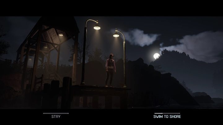Chapter 10: When playing as Max, stay on the platform - do not jump into the water - The Quarry: Best ending - how to get it? - FAQ - The Quarry - Game Guide