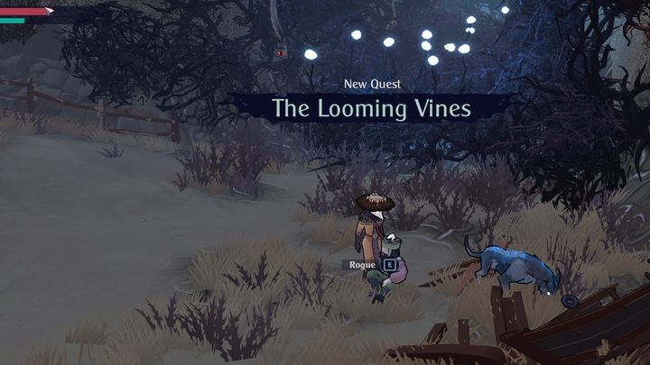 He will tell you that in order to cross the gorge, you have to use fire - The Serpent Rogue: Side quests - walkthrough - Walkthrough - The Serpent Rogue Guide