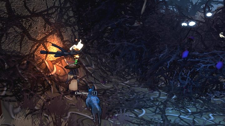 Go to the location with a lit torch - the plants will run away when exposed to the light - The Serpent Rogue: Side quests - walkthrough - Walkthrough - The Serpent Rogue Guide