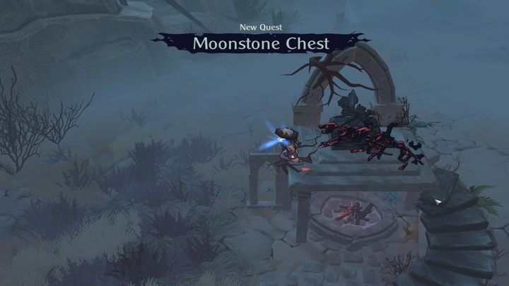 The quest will begin when you find your first Moonchest in the Wasteland - The Serpent Rogue: Side quests - walkthrough - Walkthrough - The Serpent Rogue Guide