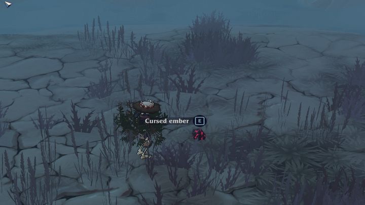 You can find Cursed Ember by destroying Corruption blisters in the Wasteland - The Serpent Rogue: Side quests - walkthrough - Walkthrough - The Serpent Rogue Guide