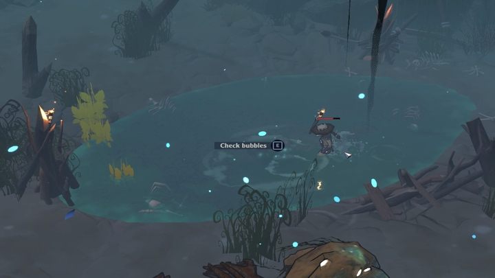 Defeating the boss is required to collect the gear, because it is in the water - which removes the camouflage - The Serpent Rogue: Through The Swamp - walkthrough - Walkthrough - The Serpent Rogue Guide