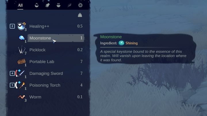Moonstones are the key to opening Moonchests - The Serpent Rogue: Moonchest - how to find and open - Basics - The Serpent Rogue Guide